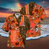 Coors Light Hawaiian Button Up Shirt Island Palm Leaves Shirt