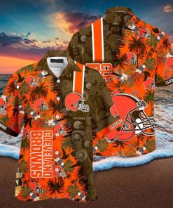 Cleveland Browns NFL Hawaiian Shirt, beach shorts