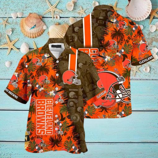 Cleveland Browns NFL Hawaiian Shirt, beach shorts