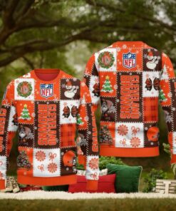 Cleveland Browns NFL Merry Christmas Gift For Friends And For Family Ugly Sweater