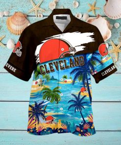 Cleveland Browns NFL Personalized Hawaiian Shirt, beach shorts