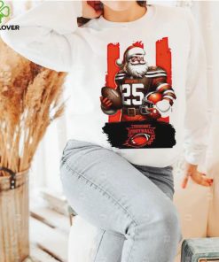 Cleveland Browns NFL Santa Claus Christmas shirt