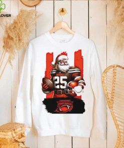 Cleveland Browns NFL Santa Claus Christmas hoodie, sweater, longsleeve, shirt v-neck, t-shirt