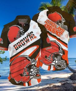 Cleveland Browns Nfl Beach Shirt For Sports Best Fans This Summer Nfl Hawaiian Shirt – Family Gift Ideas That Everyone Will Enjoy