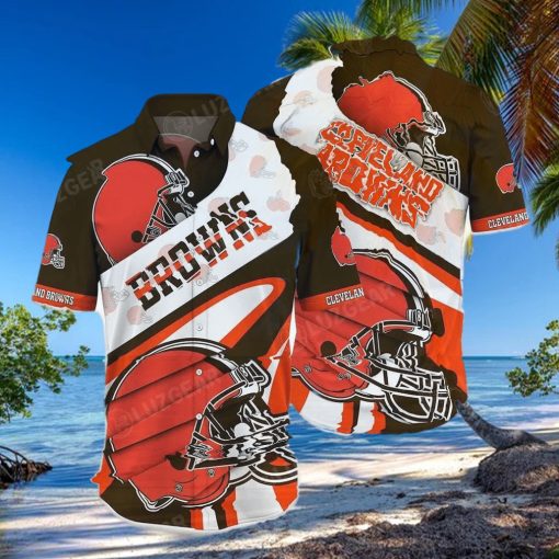 Cleveland Browns Nfl Beach Shirt For Sports Best Fans This Summer Nfl Hawaiian Shirt – Family Gift Ideas That Everyone Will Enjoy