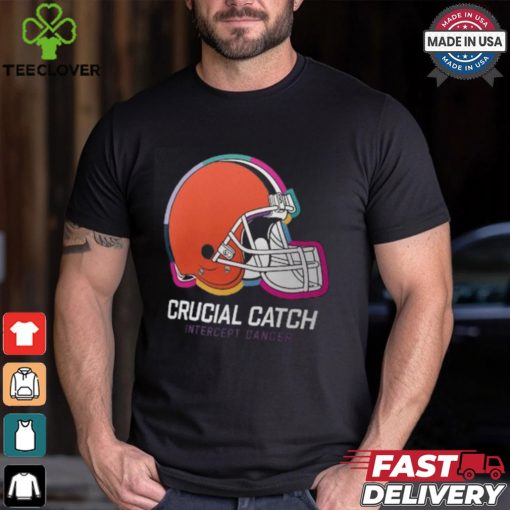 Cleveland Browns Nike Black 2024 NFL Crucial Catch T Shirt