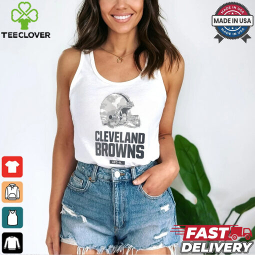 Cleveland Browns Nike White 2024 Salute To Service Legend Performance T Shirt