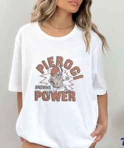 Cleveland Browns Pierogi Power Helmet T Shirt