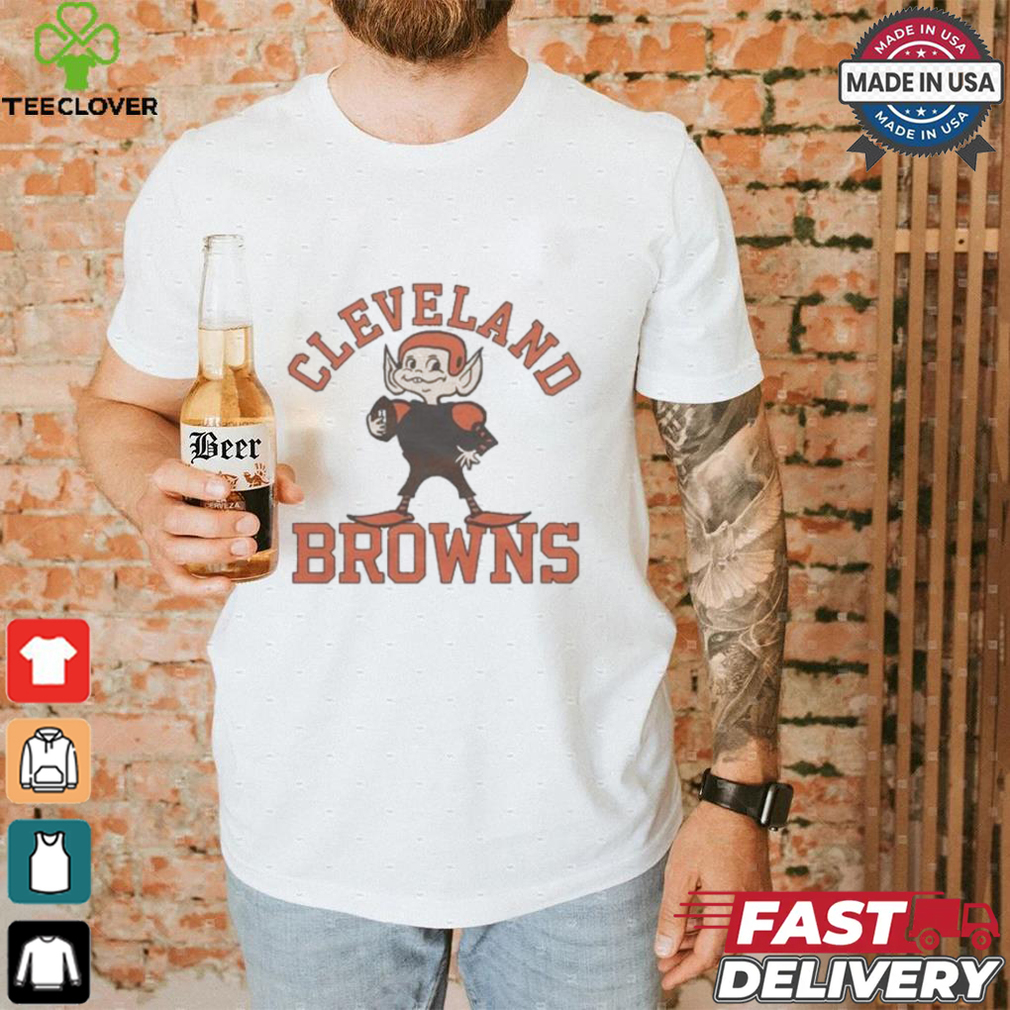 Cleveland Browns Retro Brownie T shirt Cleveland Browns Retro Brownie T shirt