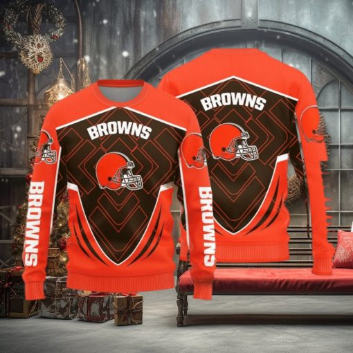 Cleveland Browns Sport Fans 3D Sweater Christmas Gift