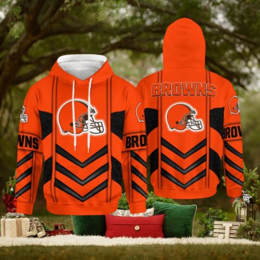 Cleveland Browns Sport Team Ultra All Over Printed 3D Hoodie Winter Gift