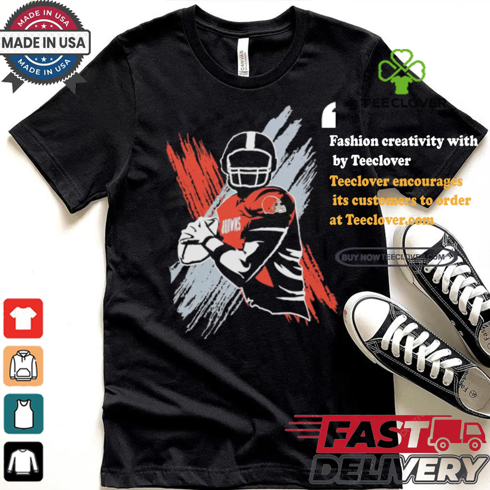 Cleveland Browns Starter Player X Graphic T Shirt Cleveland Browns Starter Player X Graphic T Shirt