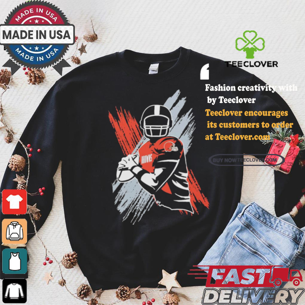 Cleveland Browns Starter Player X Graphic T Shirt Cleveland Browns Starter Player X Graphic T Shirt