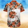 Summer Vibes Michelob Ultra Beer Hawaiian Shirt USA Flag Tropical Palm Tree