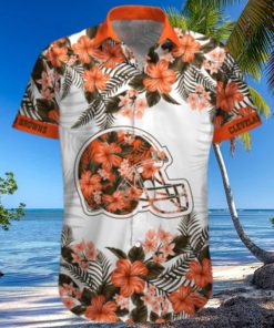 Cleveland Browns Summer Beach Shirt and Shorts Full Over Print