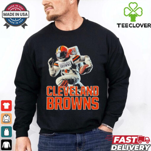 Cleveland Browns astronaut in Mars shirt