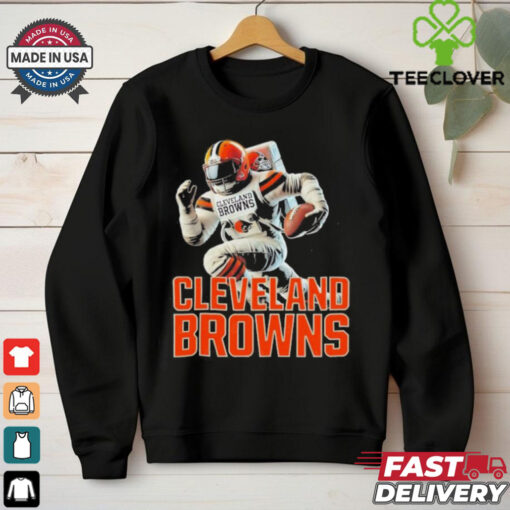 Cleveland Browns astronaut in Mars shirt