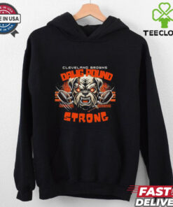 Cleveland Browns Dawg Pound Strong Shirt featuring a bold design that highlights the team's iconic 