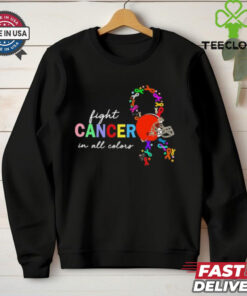 Cleveland Browns fight cancer in all colors shirt
