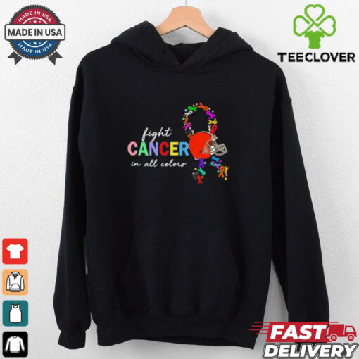 Cleveland Browns fight cancer in all colors shirt