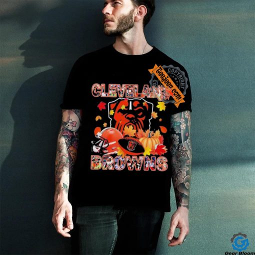Cleveland Browns football autumn shirt