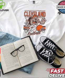 Cleveland Browns football cartoon dawg shirt