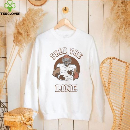 Cleveland Browns player feed the line shirt