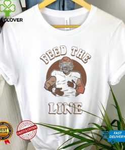 Cleveland Browns player feed the line shirt
