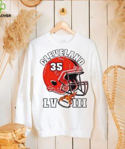 Cleveland Browns super bowl LVIII helmet hoodie, sweater, longsleeve, shirt v-neck, t-shirt