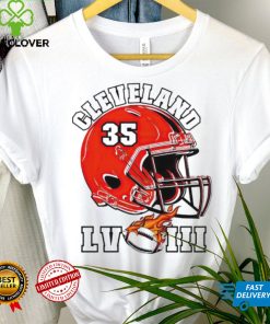 Cleveland Browns super bowl LVIII helmet hoodie, sweater, longsleeve, shirt v-neck, t-shirt