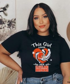 Cleveland Browns this girl loves football shirt