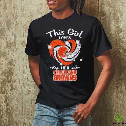 Cleveland Browns this girl loves football hoodie, sweater, longsleeve, shirt v-neck, t-shirt