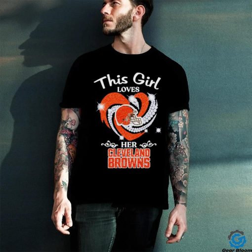 Cleveland Browns this girl loves football hoodie, sweater, longsleeve, shirt v-neck, t-shirt