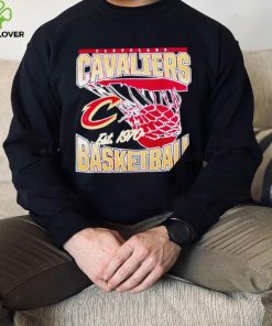 Cleveland Cavaliers Basketball 1970 retro logo shirt