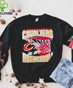 Cleveland Cavaliers Basketball 1970 retro logo shirt