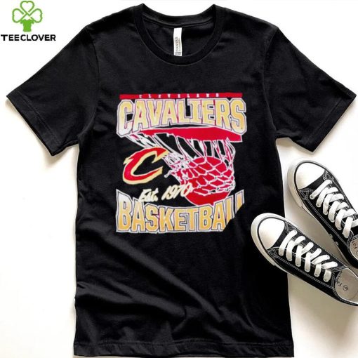 Cleveland Cavaliers Basketball 1970 retro logo shirt