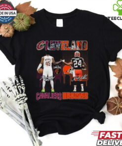 Cleveland Cavaliers  Cleveland Browns Signature T Shirt