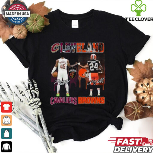 Cleveland Cavaliers  Cleveland Browns Signature T Shirt