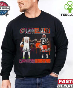 Cleveland Cavaliers Cleveland Browns Signature T Shirt