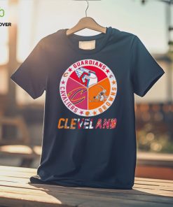 Cleveland Cavaliers Cleveland Guardians Cleveland Browns logo shirt