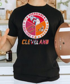 Cleveland Cavaliers Cleveland Guardians Cleveland Browns logo hoodie, sweater, longsleeve, shirt v-neck, t-shirt