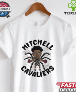 Cleveland Cavaliers Donovan Mitchell Web Caricature Signature Shirt unique design featuring a caricature of Donovan Mitchell with his signature, celebrating his time with the Cavaliers