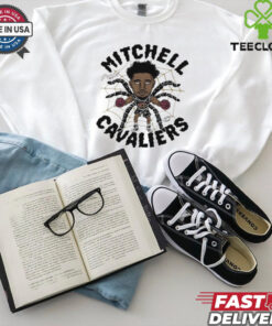 Cleveland Cavaliers Donovan Mitchell Web Caricature Signature Shirt unique design featuring a caricature of Donovan Mitchell with his signature, celebrating his time with the Cavaliers