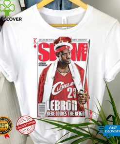 Cleveland Cavaliers Lebron James Slam Licensed SLAM Removable Wall Adhesive Decal Shirt