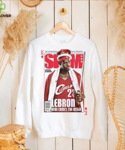 Cleveland Cavaliers Lebron James Slam Licensed SLAM Removable Wall Adhesive Decal Shirt