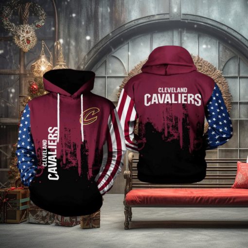 Cleveland Cavaliers NBA Team US 3D Printed Hoodie