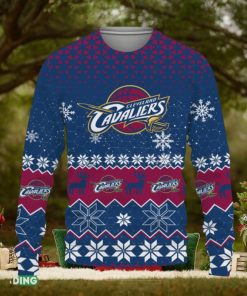 Cleveland Cavaliers Sports Football American Knitted Christmas 3D Sweater Gift Holidays