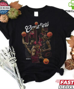Cleveland Cavaliers Starting 5 WHT Shirt