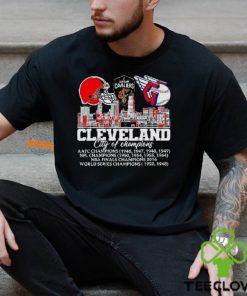 Cleveland City Of Champions Aafc Champions Nfl Champions Shirt