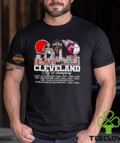 Cleveland City Of Champions Aafc Champions Nfl Champions Shirt